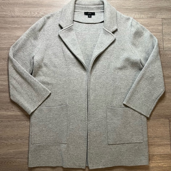 J. Crew Light Gray knit cardigan size S - Picture 1 of 10